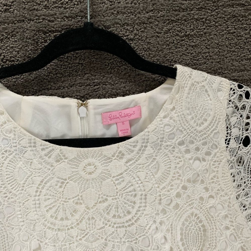 Lilly Pulitzer Colette Lace Tunic Dress - Picture 6 of 6